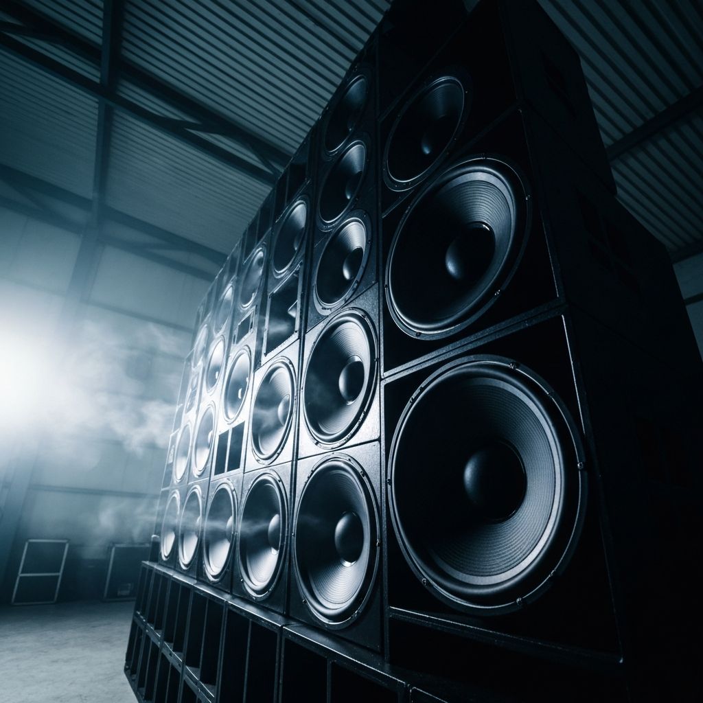 Sound system at BLOK77